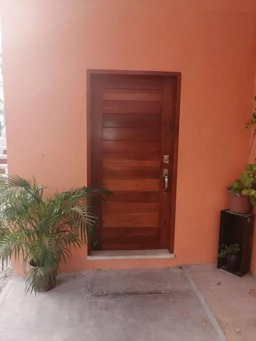 La Casa Naranja En Holbox Villa